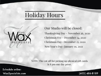 Holiday Hours