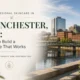 Professional skincare routine guide from The Wax Specialists, over the Manchester, NH skyline
